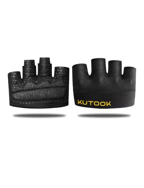 KUTOOK Weight Lifting Workout Gloves for Men/Women, XRD Padded Grip, Breathable Partial for Calluses, Weightlifting for Exercise, Kettlebell, Pull-Ups, Training, Large