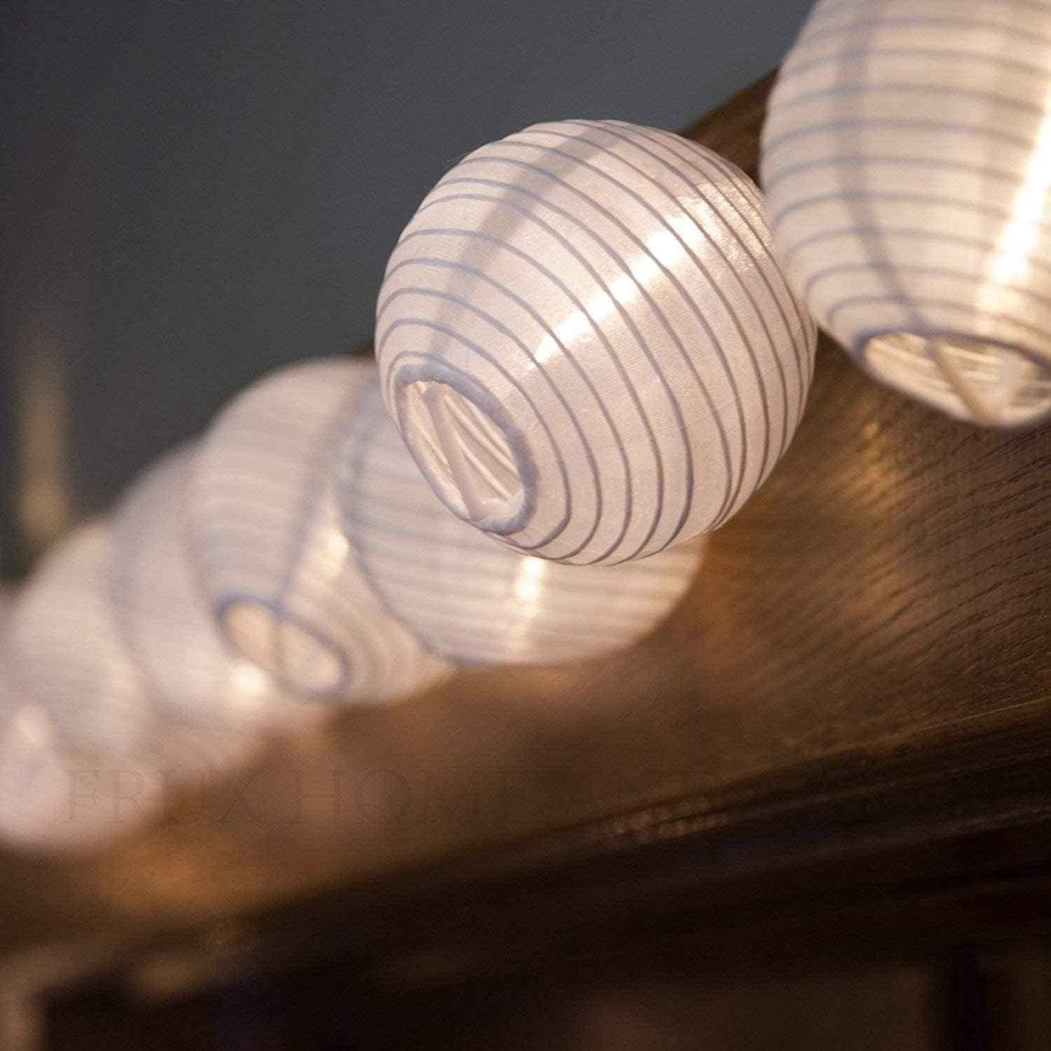 6" White Round Paper Lanterns, JRing 24pcs White Chinese Japanese Mini Paper Ball Lanterns for Weddings, Parties & Home Decor (24Pack)