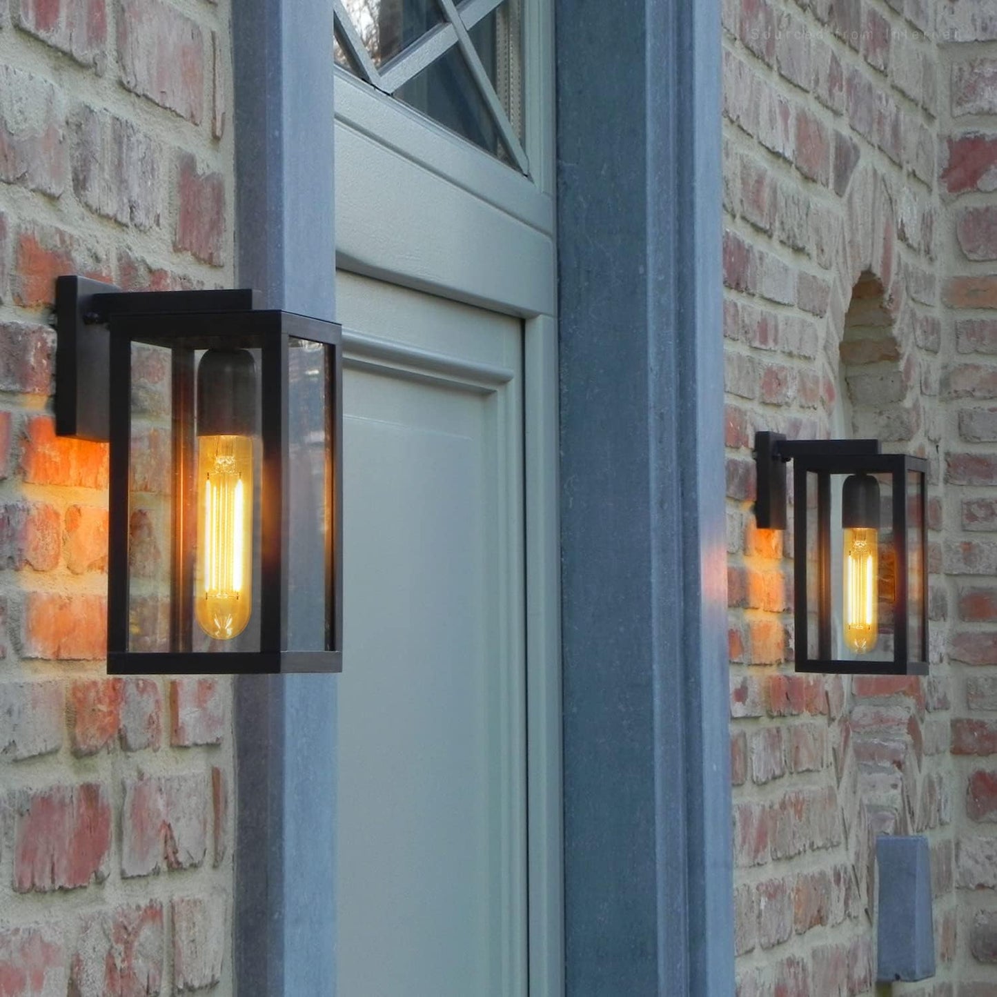 LHYueTong T10 LED Light Bulbs, Non dimmable E26 Edison Bulb, 4W Equals 40W Equivalent, Warm White, 2700K, 350LM for Rustic Pendant, Chandeliers, Wall Sconces,Vanity, Pack of 6