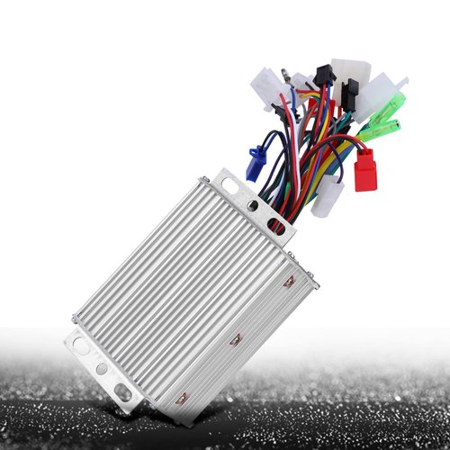 Brushless Motor Controller, Efficient Durable 450W Aluminium Alloy Controller for Electric Bikes Scooters Motorcycles