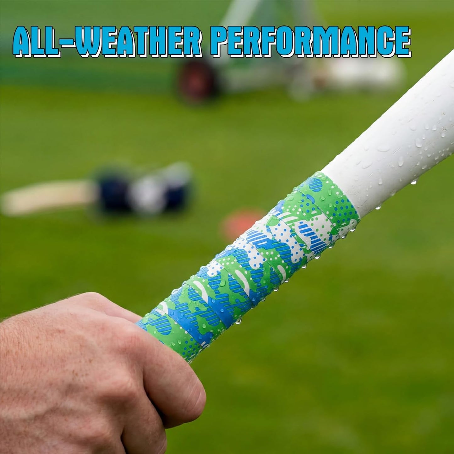 Skiennix 43 Inch Bat Grip Tape - Cushioned Non-Slip Texture | All-Weather Baseball & Softball Wrap