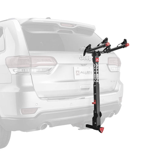 Allen Sports Deluxe+ Locking Quick Release 2-Bike Carrier for 1 1/4 in. and 2 in. Hitch, Model 820QR , Black