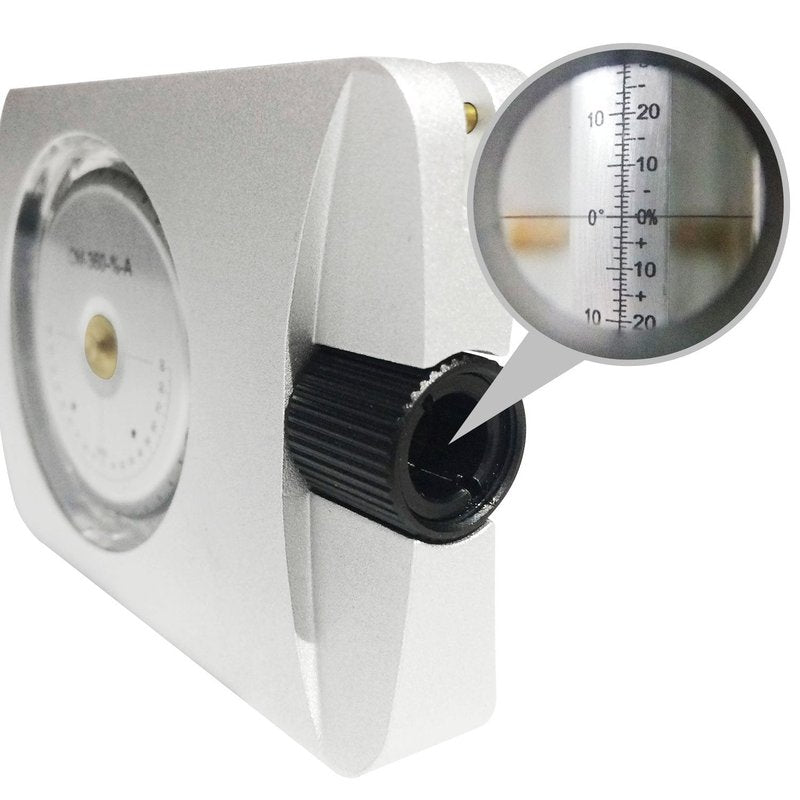 Professional Mini Altimeter Aluminum Sighting Clinometer Slope/Height Measurement Tilt Level Meter Angle Finder Clinometer Gauge Measurement Tool