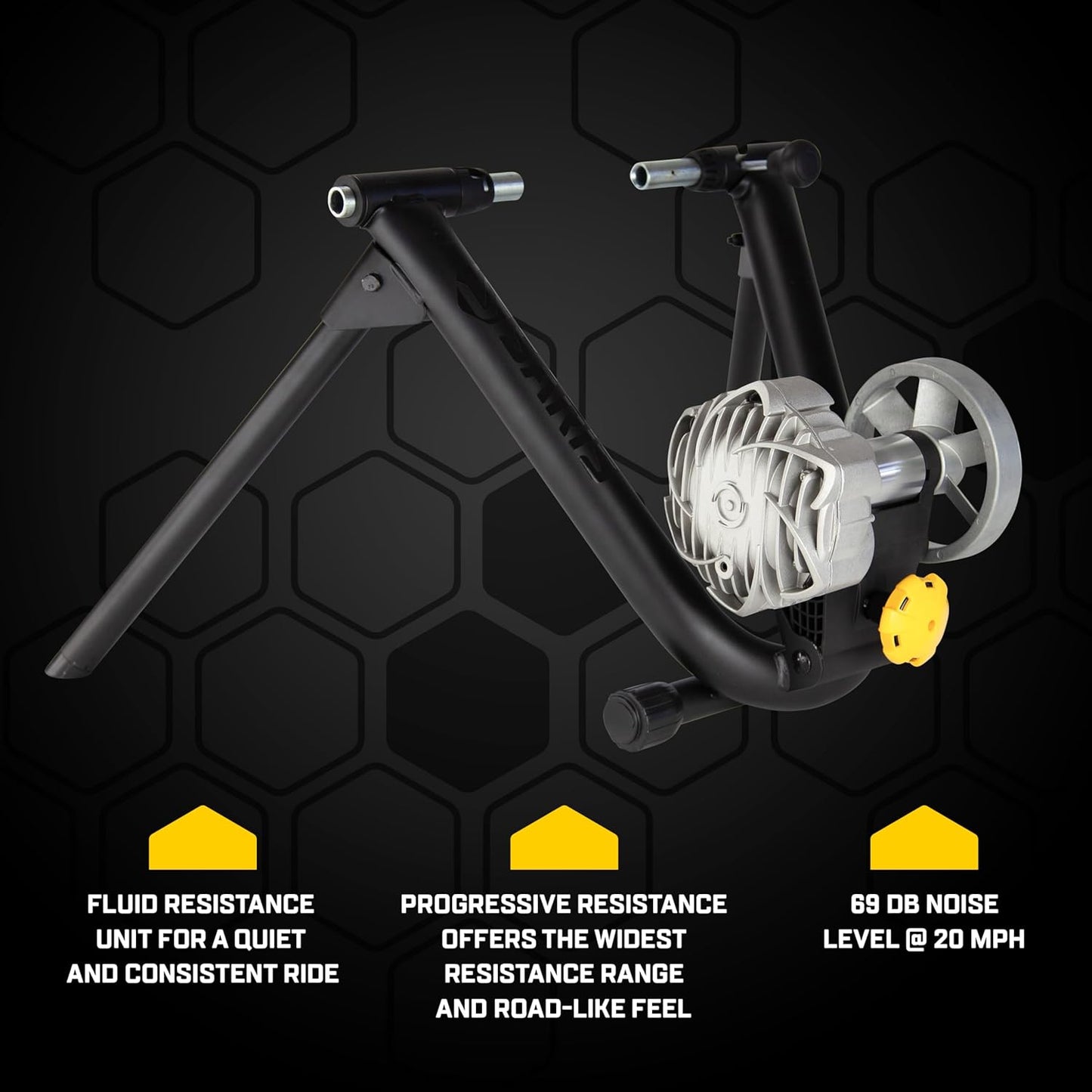 Saris Fluid2 Indoor Bike Trainer - Smart Connectivity for Road & Mountain Bikes | Compatible with Zwift App
