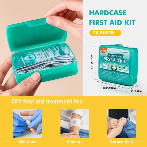 General Medi 420-Piece First Aid Kit - Premium Medical Supplies for Home, Travel, Office & Outdoor Use