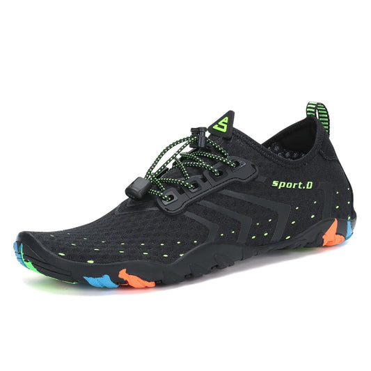SAGUARO Water Shoes Women – Swim Shoes, Quick-Dry Barefoot Aqua Socks for Beach, Pool, Surfing and Outdoor Activities Black 8