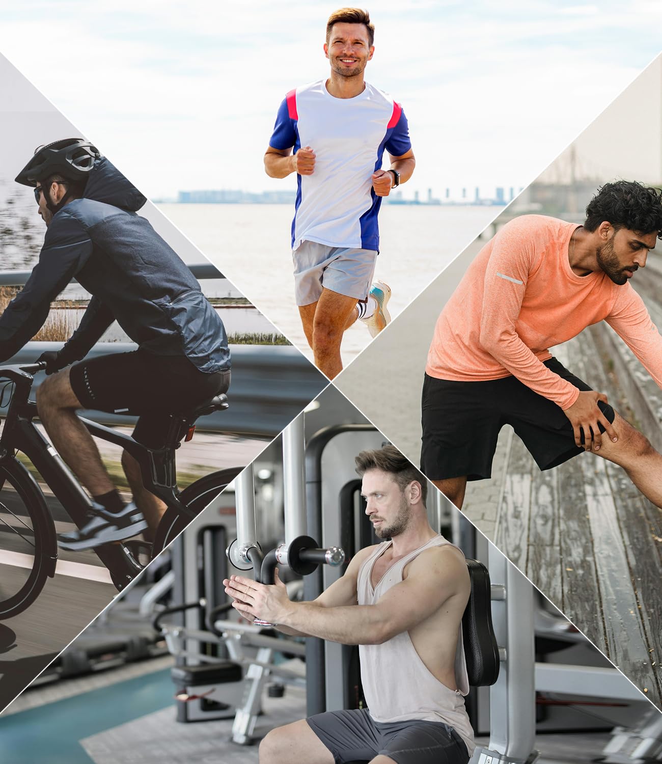 BAMBOO COOL Men's Athletic Shorts Dry Loose-Fit Running Workout Gym Shorts Breathable Lightweight Activewear with Pockets A-Black