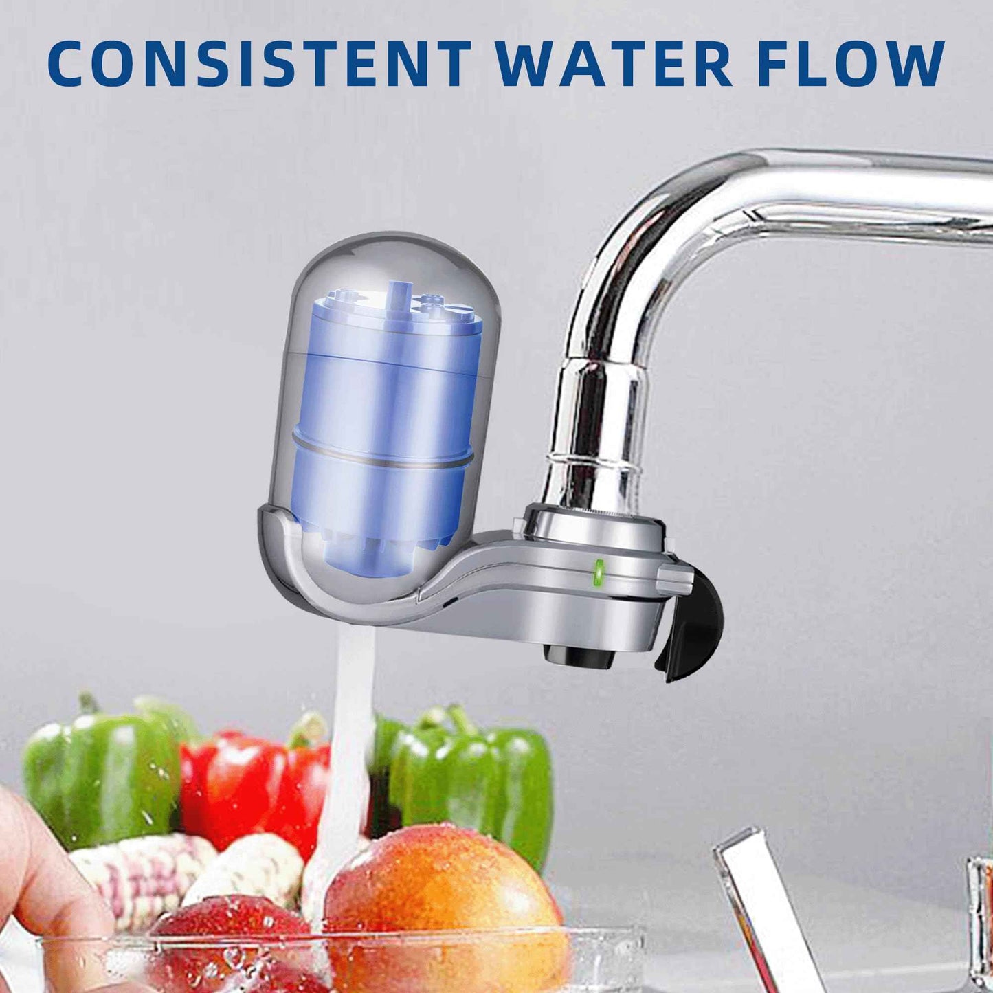 Water Filter Replacement For PUR, PUR PLUS Faucet Filtration Systems, Fit Sink RF-9999, FM-3700, FM-2500V, PFM400H, RF-3375, Faucet Mount Water Filters 3 Pack