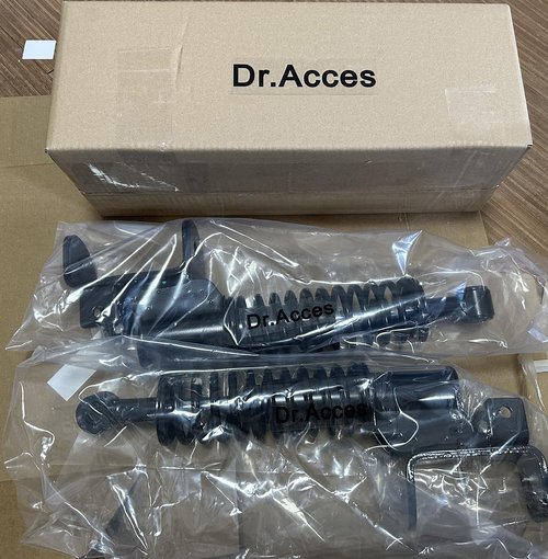 Dr.Acces Golf Cart Front Shock Strut Assembly for EZGO RXV Golf Carts (2015.8-2022) Replaces # 601246, 603024, 655526,655529,Sold as Pair