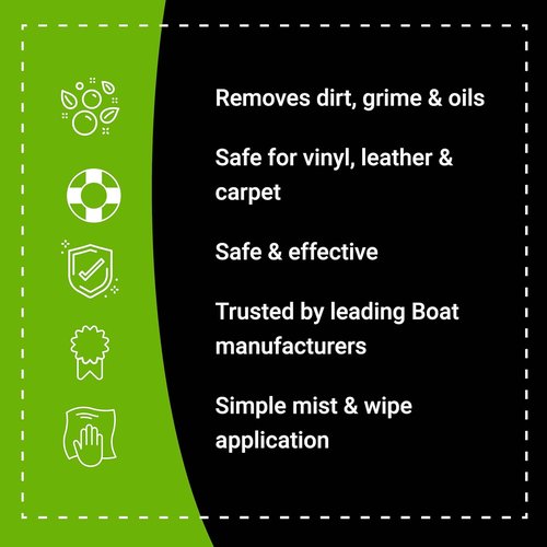 Boat Bling Vinyl Sauce - Premium Vinyl & Leather Cleaner for Boats, RVs & Powersport Vehicles