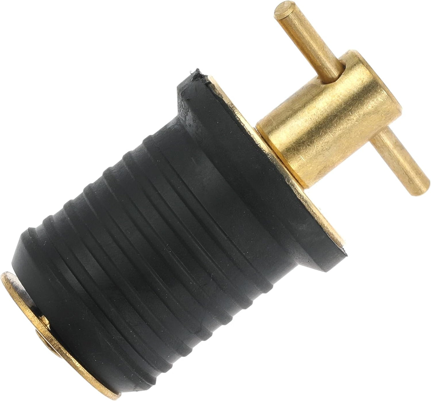 Boat Drain Plug Set by [Brand Name] - Durable Snap Rubber Plugs with Brass/Stainless Steel Handle