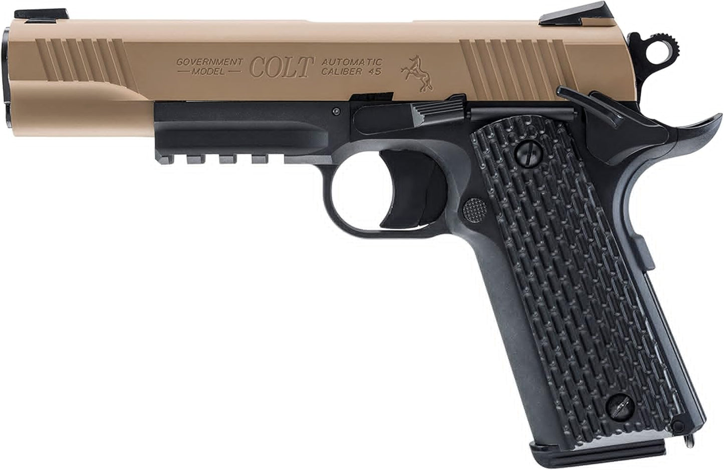 Colt M45 CQBP Air Pistol - Authentic Blowback .177 BB Gun for Realistic Shooting Experience