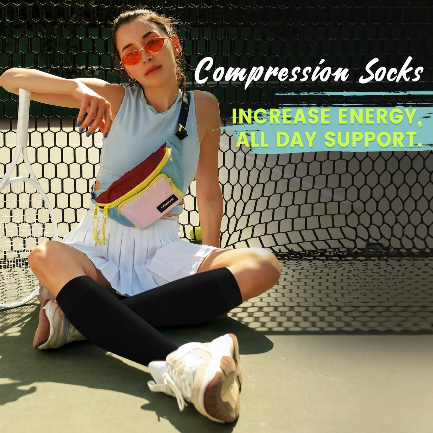 Copper Compression Socks 15-20 mmHg for Men & Women 8 Pairs – Circulation Support for Nurses, Travel, Running, Hiking, Soccer,Gift,Pregnant, Nurses(S/M)