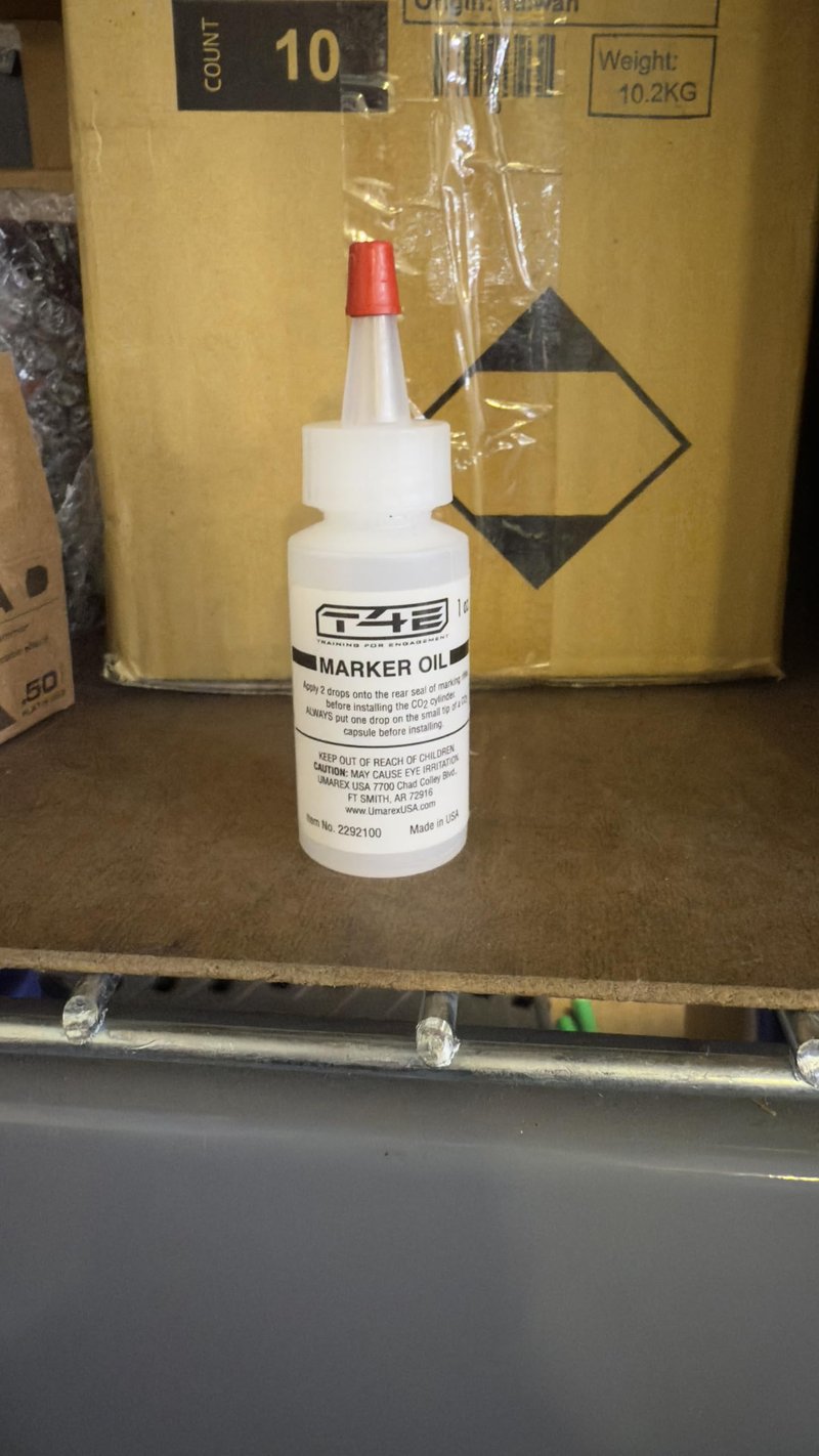 Umarex T4E Lubricating Oil for T4E Training Marker Paintball Guns Training Non-Petroleum based Lubricant, 1 oz