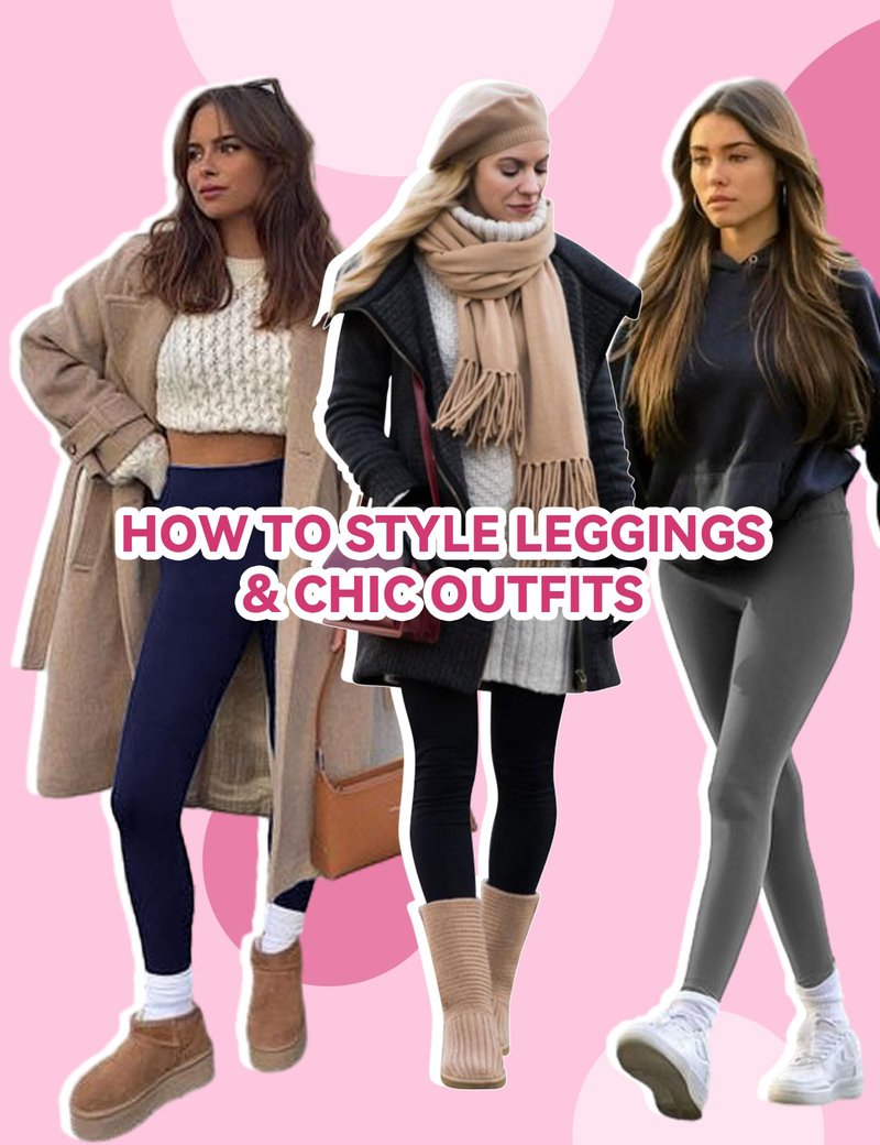 Showitty 3 Pack Fleece Lined Leggings Women with Pockets - Winter Warm Thermal Yoga Pants for Running Workout Plus Size