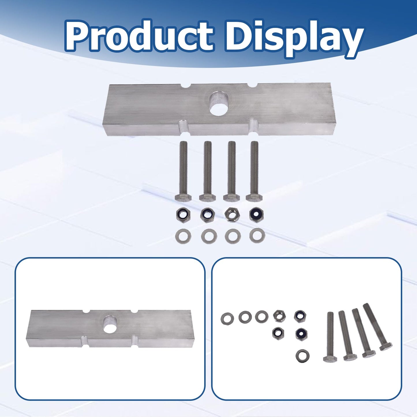 WFLNHB 1" Low Pro Leveling Lift Complete Kit Replacement for Club Car Golf Car Precedent 2004+