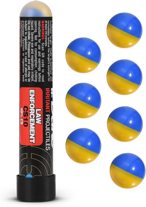 Duke LE CS10 Non-Lethal Gun | 68 Caliber Pepper Balls for Self Defense & Protection