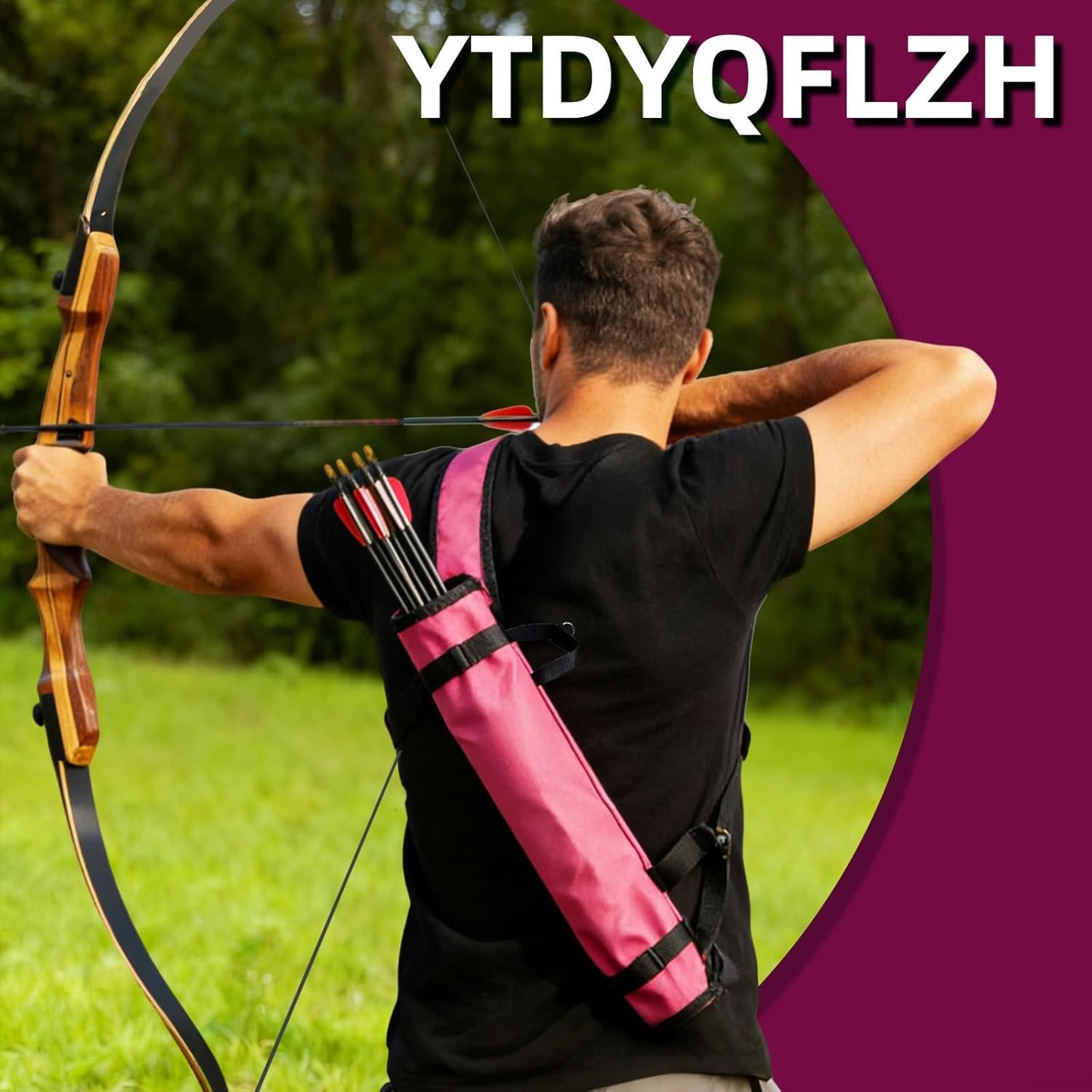 Quiver Arrow Holder - Adjustable Oxford Cloth Archery Quiver with Shoulder Strap | Portable for Outdoor Use