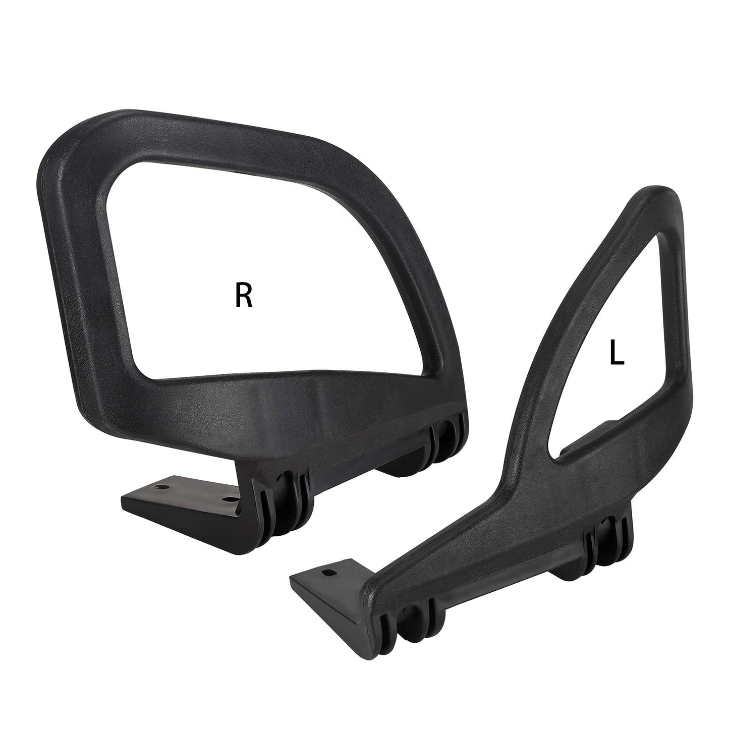 10L0L Golf Cart Arm Rest Hip Restraint for EZGO RXV 2008-up Gas & Electric Driver and Passenger Side (1 Pair Left + Right), OEM# 607532 607653