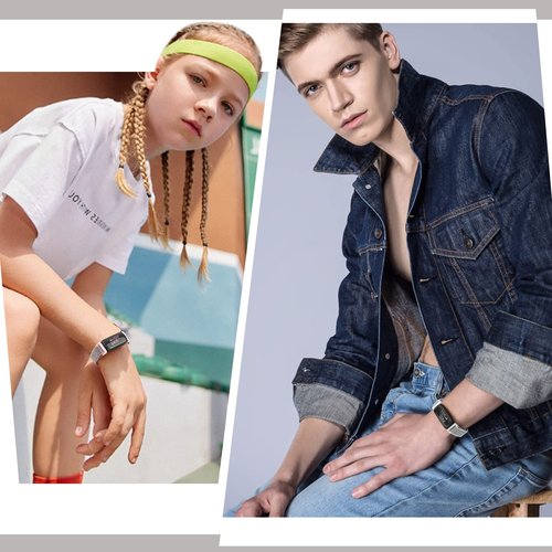 Bcuckood Nylon Band Compatible with Fitbit Inspire 3/2/HR/Fitbit Ace 3/2 Soft Nylon Sport Wristband Breathable Adjustable Replacement Strap for Women Men