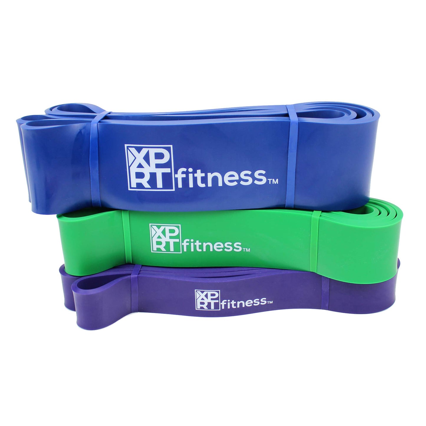 XPRT Fitness Resistance Bands Pull Up Assist Bands Stretching Powerlifting Workout Training - Red (15-35lb)