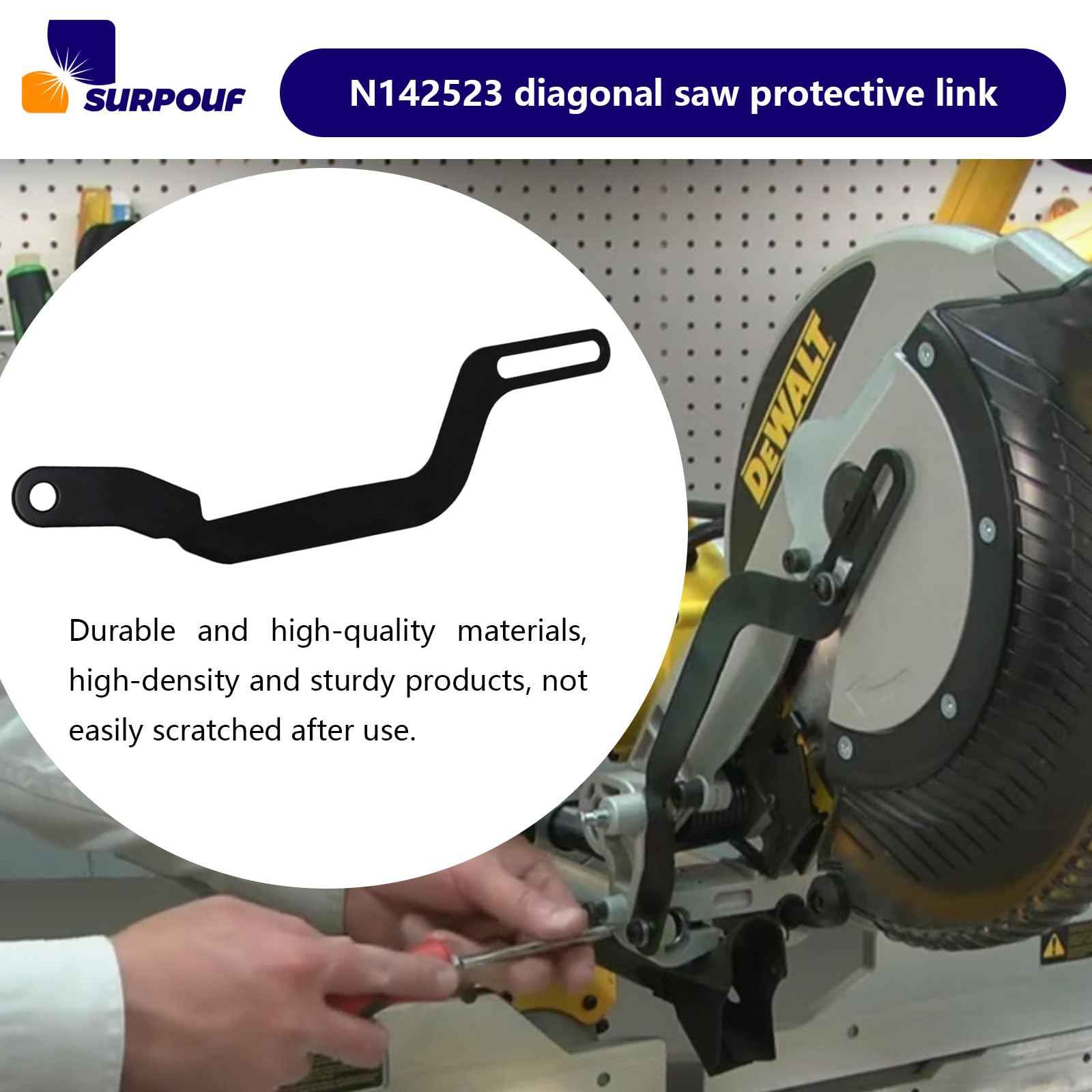 N142523 Miter Saw Guard Link Compatible With Dewalt DWS779 DWS779 DWS780 DWS780 Replacement Part