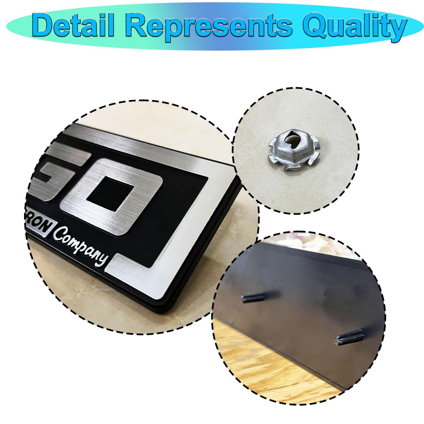 EZGO TXT Front Emblem, Golf Cart Replacement Decal, EZGO Name Plate and Fornt Badge, TXT Golf Cart Accessories, OEM#: 71037G01, 9.25" X 2.7"