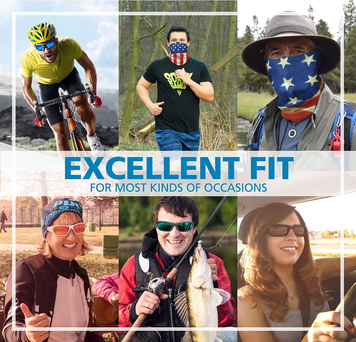 Living out your qool time Polarized Men Fishing Blue Lens Saltwater fishing Sailing Boating Beach sunglasses Gifts