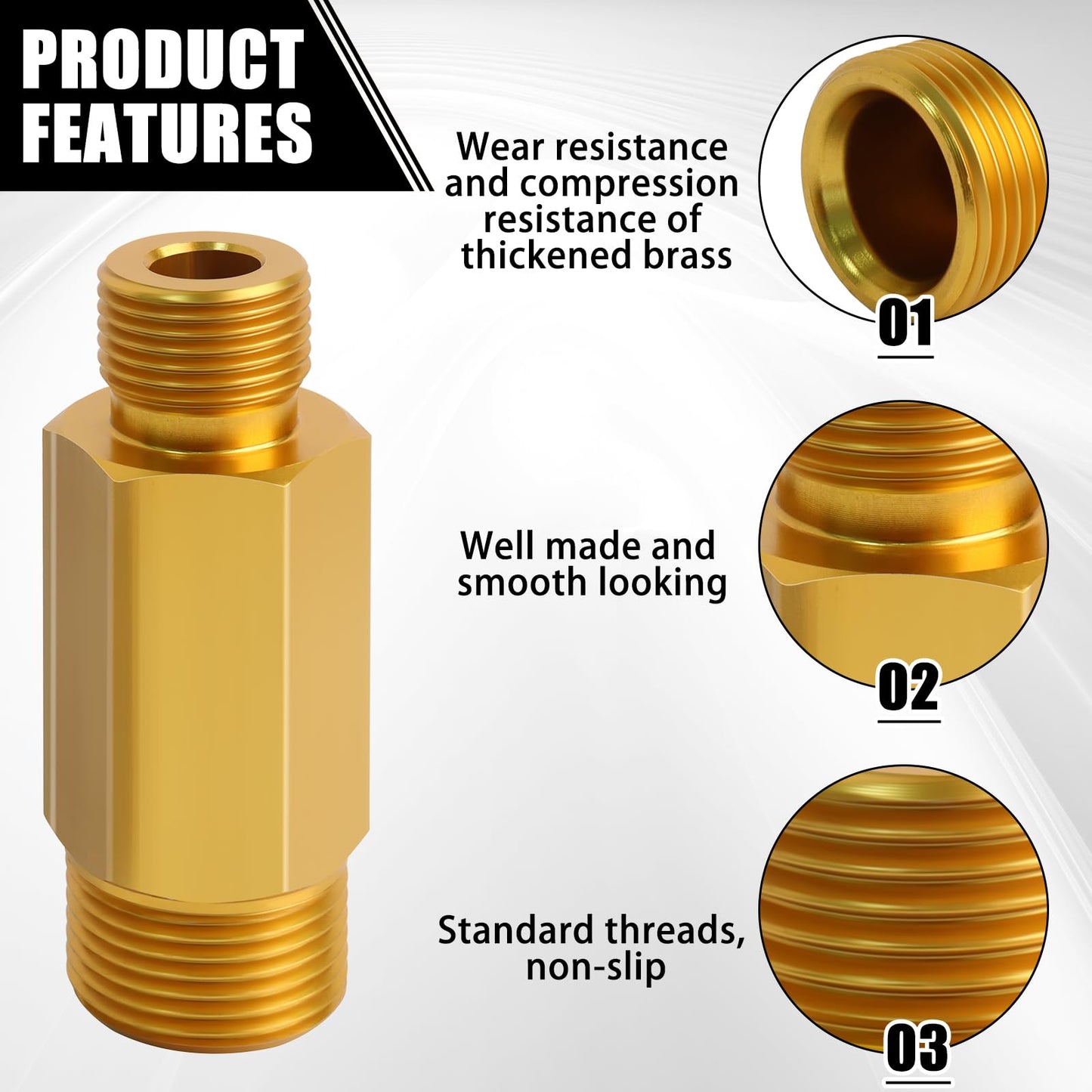 308862003 Pressure Washer Pump Outlet Tube, Compatible with Homelite HL252300/UT80953 & Ryobi RY80940B/RY80533/RY80930 Gas Pressure Washers