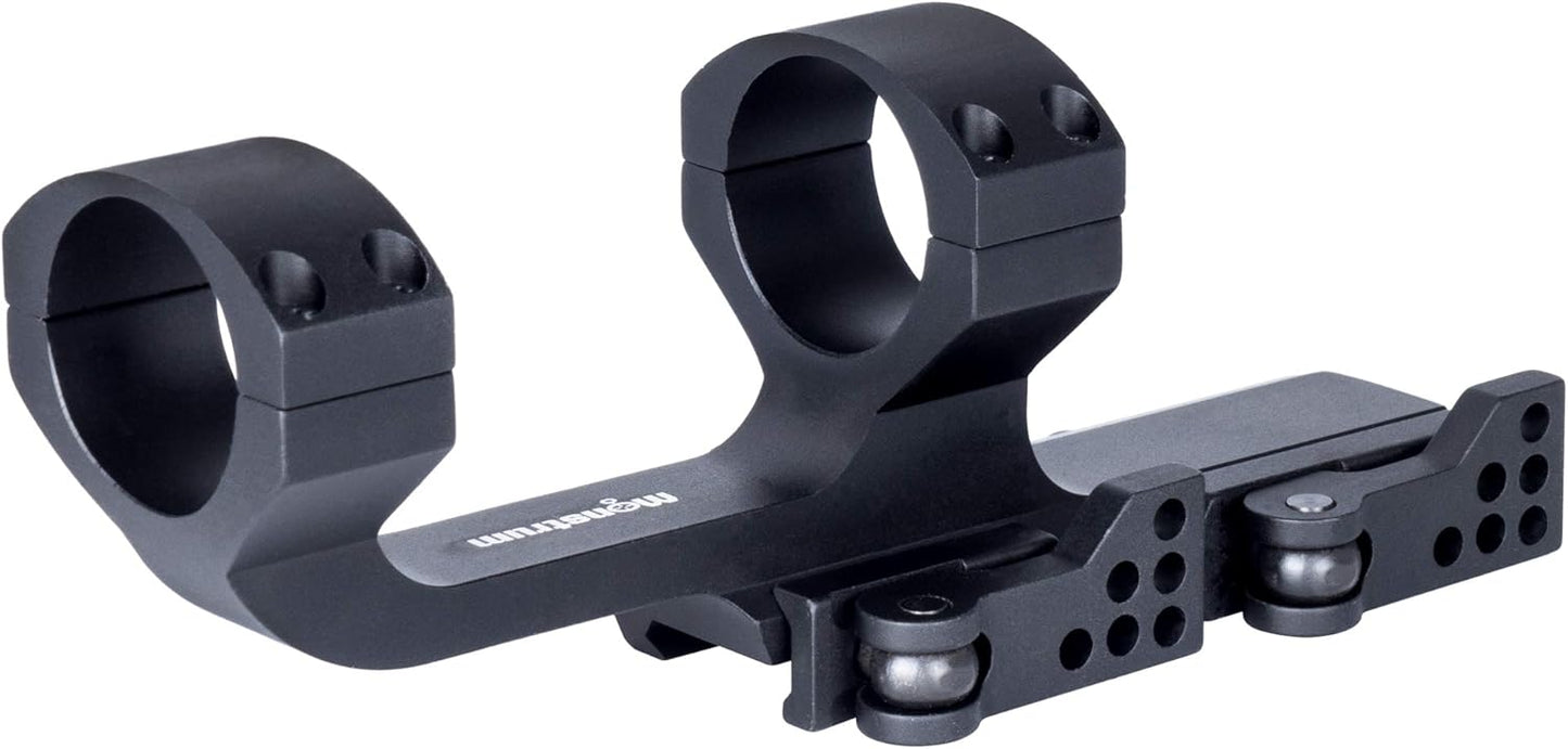 Monstrum Slim Profile Cantilever Offset Picatinny Scope Mount - Quick Release Design for Easy Use