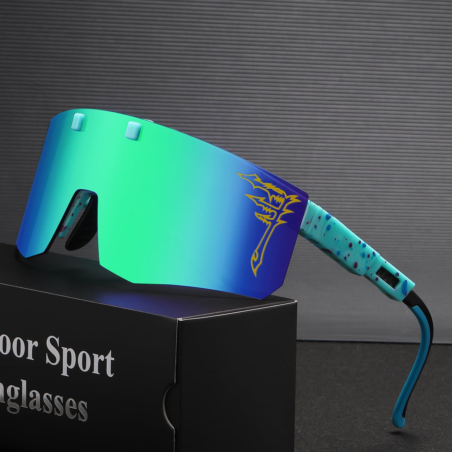 FIXEROS Flip Up Kids Sunglasses Youth Baseball Sunglasses UV400 Sports Sun Glasses For Boys Girls Children TR90 Shades (VY7)