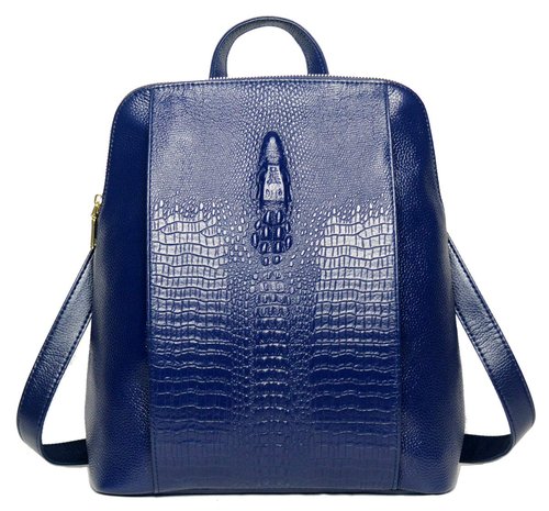 COOLCY Women Real Leather Backpack Shoulder Bag