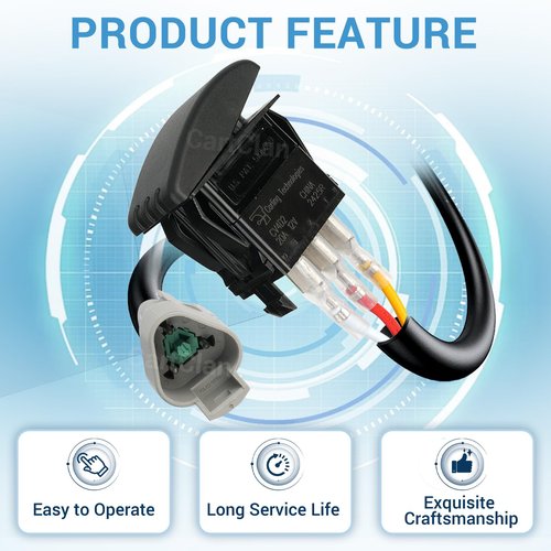 CartClan Forward Reverse Switch, Suitable for Yamaha G22, G29, Drive Golf Carts # JU2-H2917-00-00
