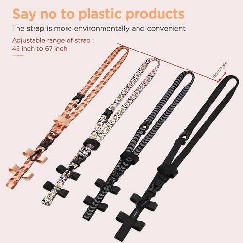 EasyAcc Water Bottle Holder Strap - Universal Fit for Owala FreeSip, Hydro Flask, Yeti | Includes Carabiner for Travel