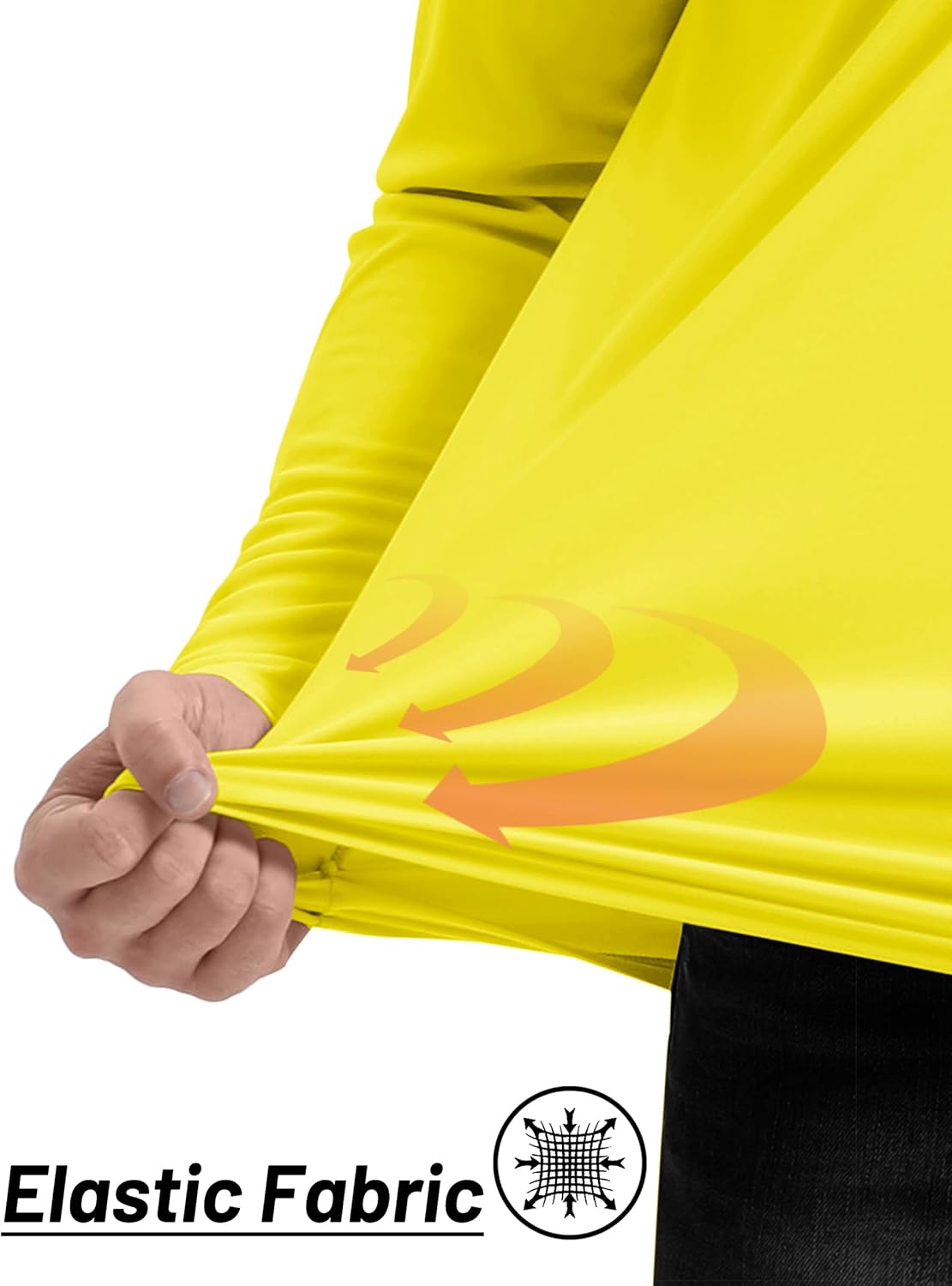 TACVASEN Men's Athletic Long Sleeve Shirt - UPF 50+ Sun Protection Pullover | Ideal for Outdoor Running