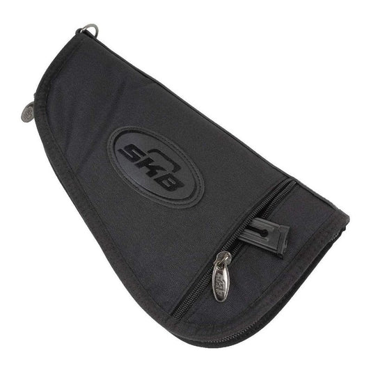 SKB 12" Black Handgun Bag, Dry-Tek Moisture Control, Nylon Zippers, Padlock Security, Exterior Pockets, Adjustable Sling (2SKB-HG12-BK)
