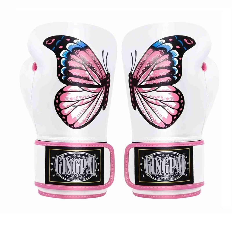 Kids Boxing Glove 6oz 8oz，Boxing Gloves for Kids Youth Boys Girls 3-8 Years， Junior Training Mitt for Sparring， Muay，Kickboxing, Punching Bag, Focus Pads, MMA (Dream Butterfly, 6oz)
