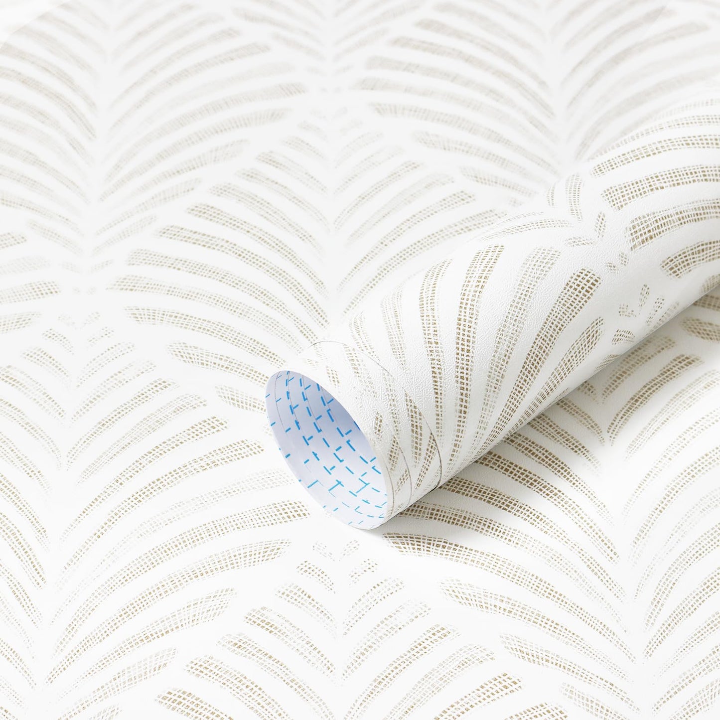 Safiyya Peel and Stick Wallpaper Boho Contact Paper 17.3"x78.7" Beige Modern Wall Paper Self Adhesive Removable Wallpaper for Bedroom Vinyl Rolls