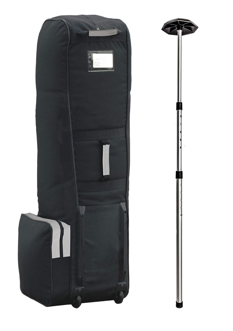 JEF World of Golf The Protector Golf Club Travel Support Protection,Black,Grey