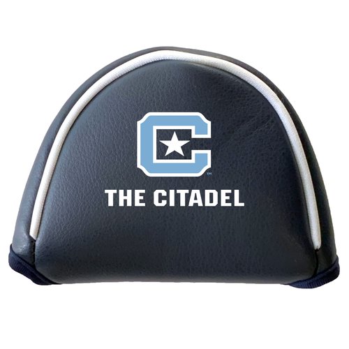 Team Golf NCAA Citadel Military Putter Cover - Mallet (Color) - Printed Team Golf NCAA Putter Cover - Mallet Printed, Fits Most Mallet Putters, Easily Slips on and Secures with Velcro Closure