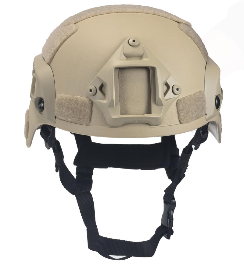 ATAIRSOFT Tactical Airsoft Paintball MICH 2000 Helmet with Side Rail & NVG Mount DE