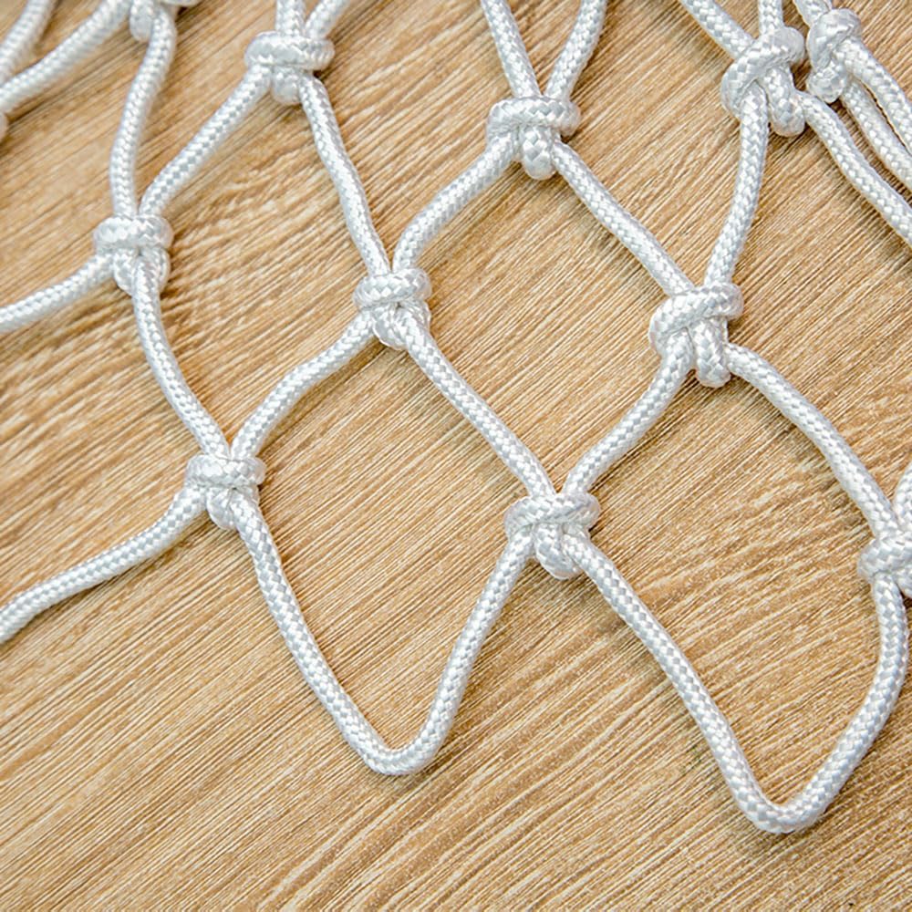 Skiennix Heavy-Duty Basketball Net - 8 Loops All-Weather Design for Standard Indoor/Outdoor Rims