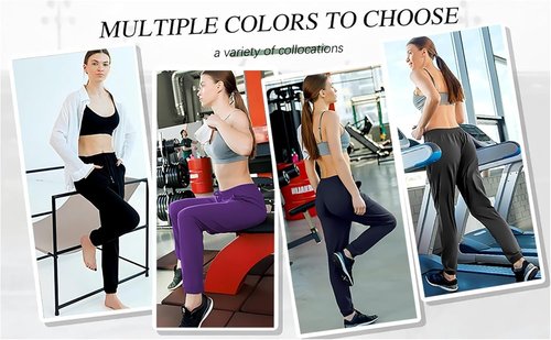 Ludomi Women's Joggers - Comfortable Sweatpants with Pockets for Lounging & Workouts | Stylish Fit