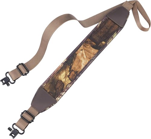 CVLIFE Two Point Rifle Sling - Wide Neoprene Padding, Metal Swivels, Adjustable Length for Outdoor Use