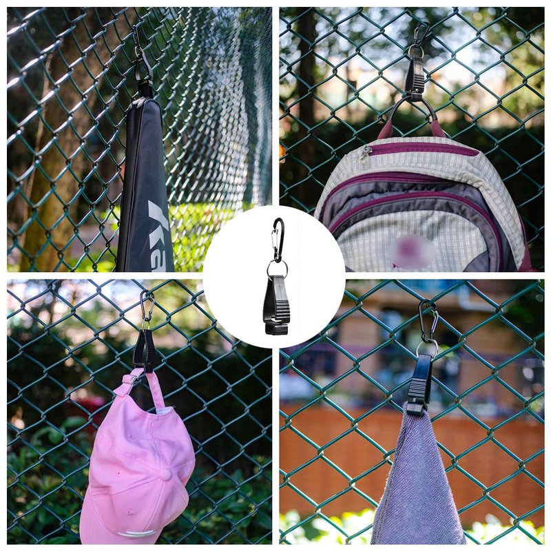 TOPJUM Tennis Ball Holder, Pickleball Holder Bag for Women, Men & Teens, Ball Pouch, Mesh Waist Hip Bag Carrier, Easy Holding 6-8 Pickle Balls or Tennis, Versatile Accessories & Gifts