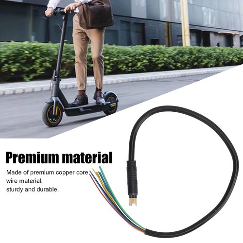 Keenso Electric Scooter Motor Wire, Electric Scooter Motor Wire 9 Pin Copper Core High Sensitivity Motor Cable for Replacement, Keensogqg0hk3nwx