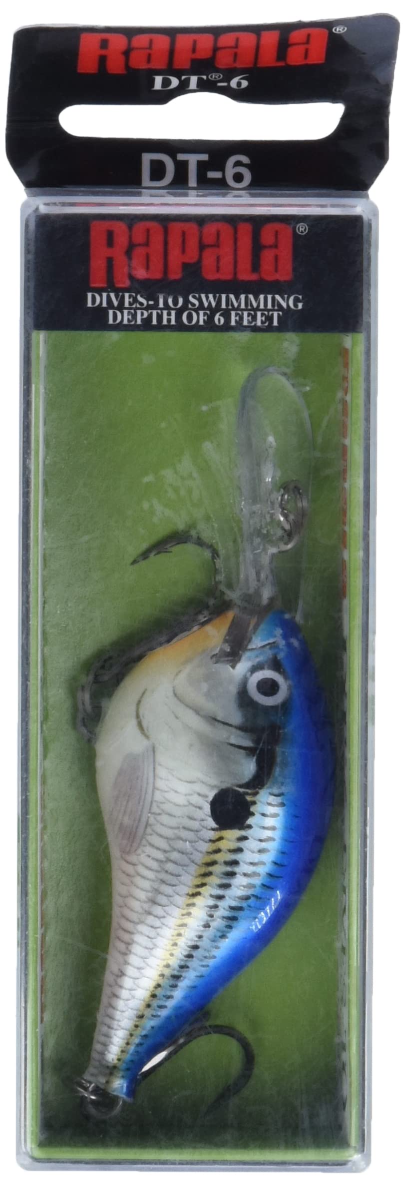 Rapala Dives-to 3/8 Oz Fishing lure (Blue Shad, Size- 2)