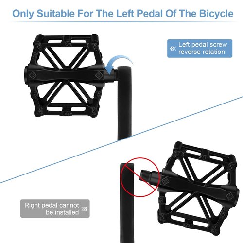 Crank Arm, 170mm Alloy Crank Left Arm, Replacement Left Hand Crank Arm, Available in Hole, Black