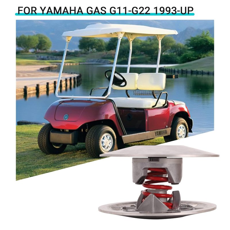 10L0L Golf Carts Secondary Driven Clutch Kit for Yamaha G2 G8 G9 G11 G14 G16 G20 G21 G22 G28 4-Cycle Gas Golf Cart 1985-2007 JN6-G6270-00,J55-G6270-01 JN6-G6271-02