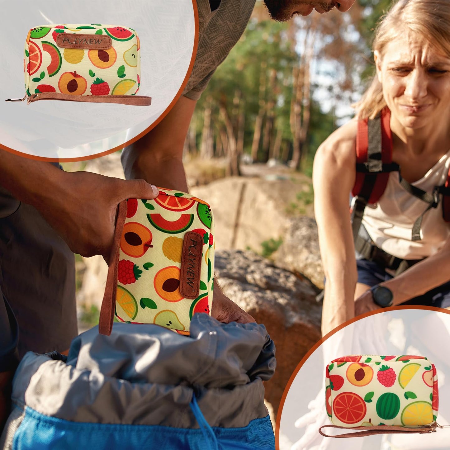 Polynew Portable First Aid Kit (151 Pcs) – Travel-Sized Emergency Care for Kids & Adults, Home, Car, Camping & Diaper Bag